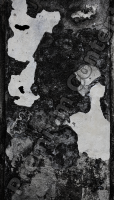 photo texture of damaged decal 0006